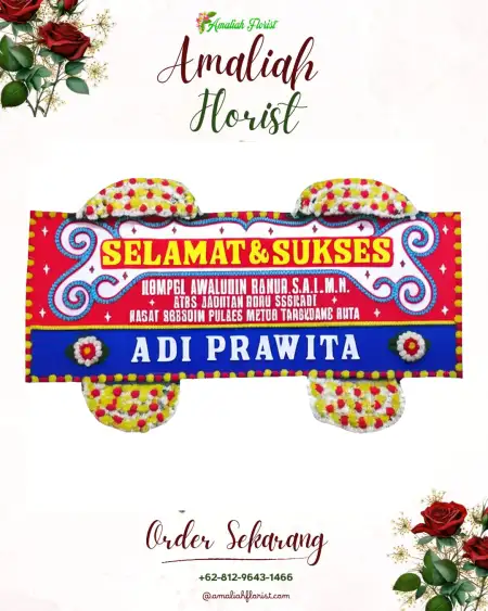 Papan Bunga Ucapan Selamat Ngadirojo